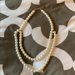 Faux Pearl Necklace